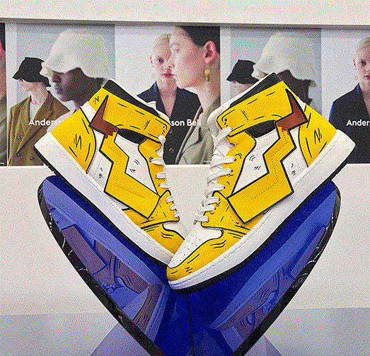 נעליים - סניקרס פיקאצ'ו ג'ורדן - Pokemon \ פוקימון