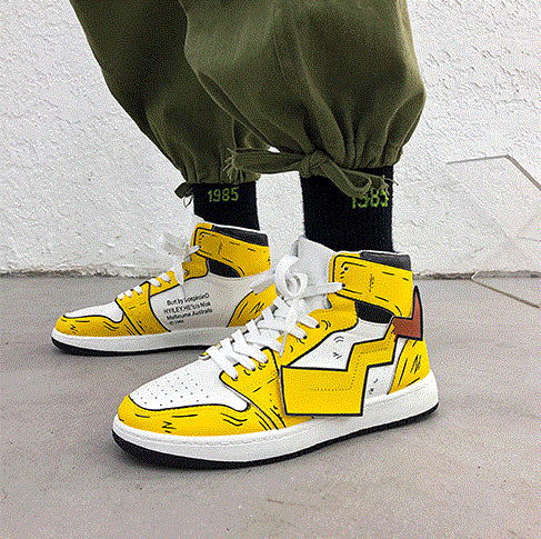 נעליים - סניקרס פיקאצ'ו ג'ורדן - Pokemon \ פוקימון