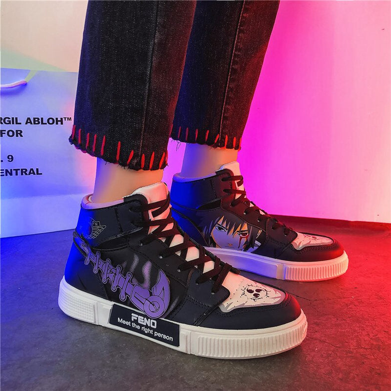 נעליים - סניקרס סאסקה שחורות ג'ורדן - Naruto \ נארוטו