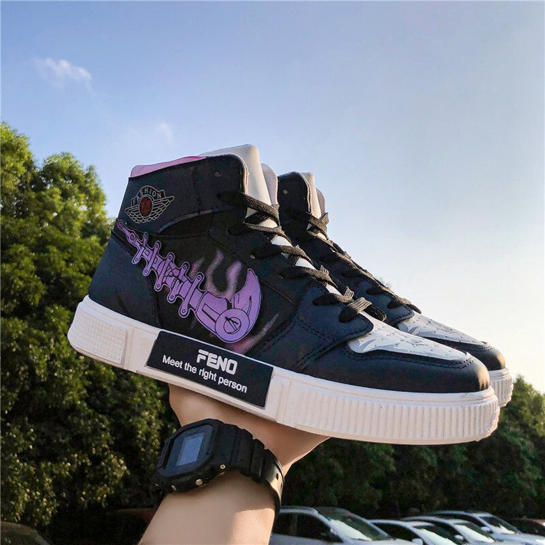 נעליים - סניקרס סאסקה שחורות ג'ורדן - Naruto \ נארוטו