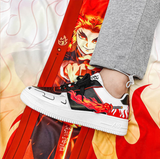 נעליים - סניקרס קיוג'ורו איירפורס נמוכות - Demon Slayer \ קוטל השדים