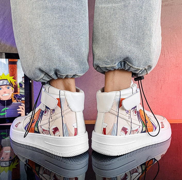 נעליים - סניקרס דמויות נארוטו איירפורס גבוהות - Naruto \ נארוטו