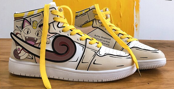 נעליים - סניקרס מיאו ג'ורדן - Pokemon \ פוקימון