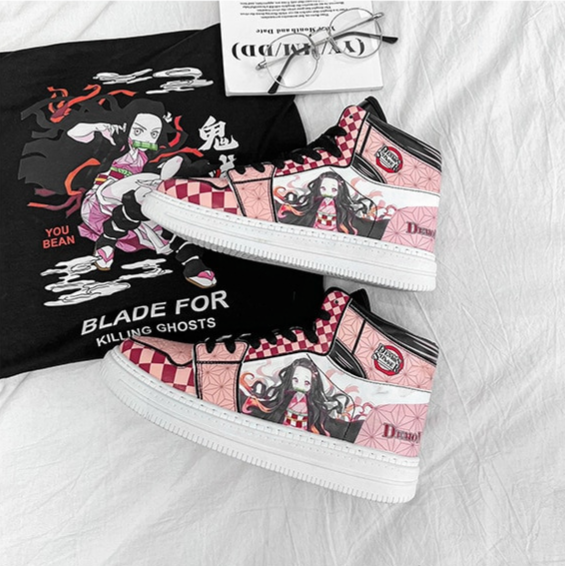 נעליים - סניקרס נזוקו ג'ורדן - Demon Slayer \ קוטל השדים
