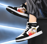 נעליים - סניקרס לופי פשוטות ג'ורדן - One Piece \ וואן פיס