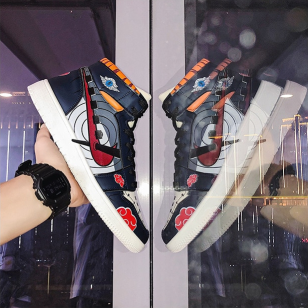 נעליים - סניקרס פיין שחורות 2 ג'ורדן - Naruto \ נארוטו