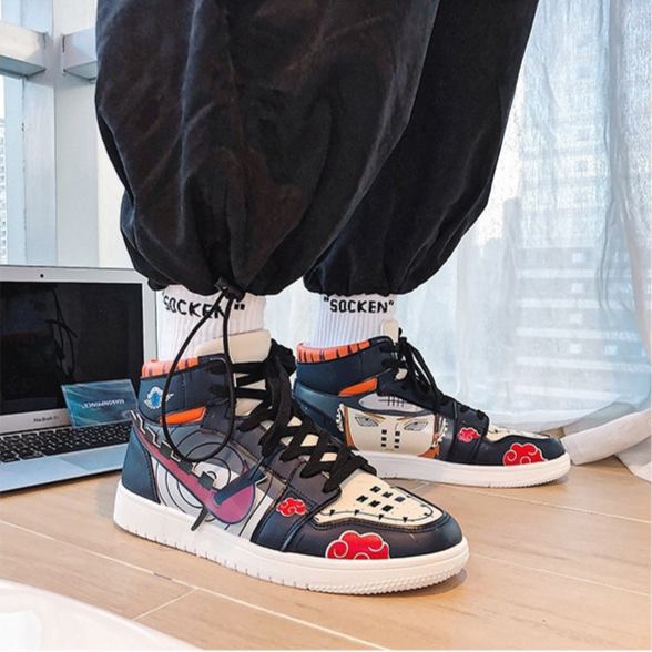 נעליים - סניקרס פיין שחורות 2 ג'ורדן - Naruto \ נארוטו