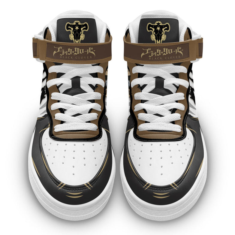 נעליים - סניקרס יאמי איירפורס - Black Clover \ תלתן שחור