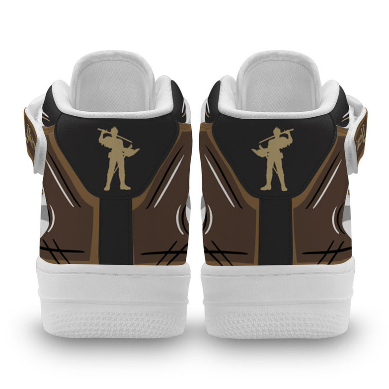 נעליים - סניקרס יאמי איירפורס - Black Clover \ תלתן שחור