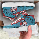 נעליים - סניקרס אקי איירפורס גבוהות - Chainsaw Man \ איש המסור