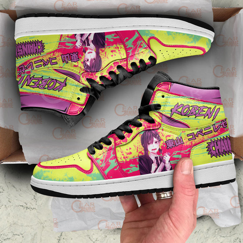 נעליים - סניקרס קובני הפחדנית ג'ורדן - Chainsaw Man \ איש המסור