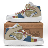 נעליים - סניקרס שחר זהוב איירפורס - Black Clover \ תלתן שחור