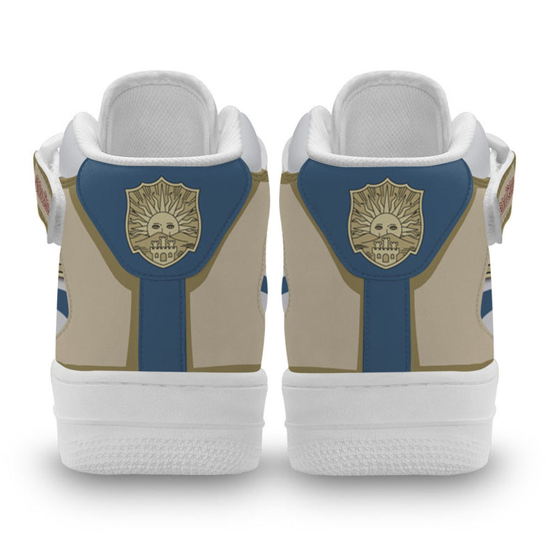 נעליים - סניקרס שחר זהוב איירפורס - Black Clover \ תלתן שחור