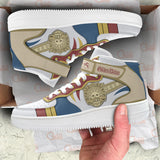 נעליים - סניקרס שחר זהוב איירפורס - Black Clover \ תלתן שחור