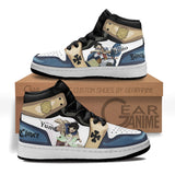 נעליים - סניקרס יונו ג'ורדן 2 - Black Clover \ תלתן שחור