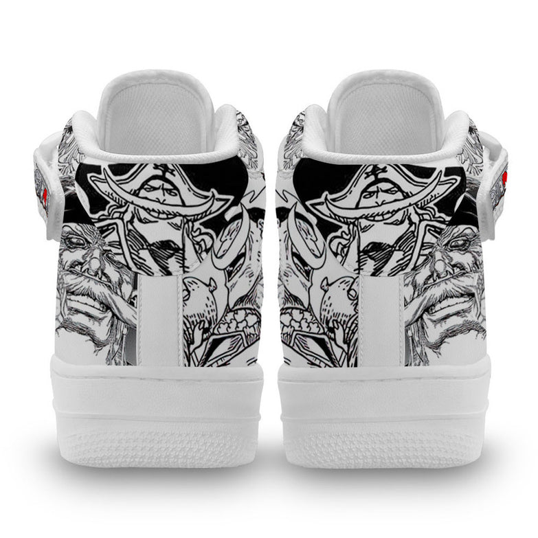 נעליים - סניקרס וואיטבירד איירפורס גבוהות - One Piece \ וואן פיס