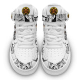 נעליים - סניקרס מנגה לאו איירפורס גבוהות - One Piece \ וואן פיס