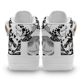 נעליים - סניקרס מנגה לאו איירפורס גבוהות - One Piece \ וואן פיס