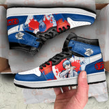 נעליים - סניקרס אקי כחולות ג'ורדן - Chainsaw Man \ איש המסור