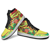 נעליים - סניקרס פוצ'יטה צהובות ג'ורדן - Chainsaw Man \ איש המסור