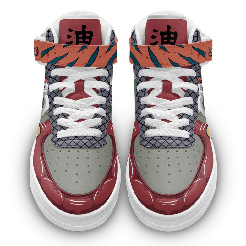 נעליים - סניקרס ג'יראיה איירפורס גבוהות - Naruto \ נארוטו