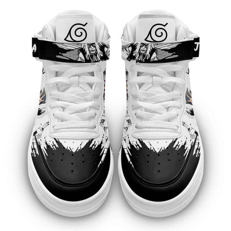 נעליים - סניקרס מנגה ג'יראיה איירפורס גבוהות - Naruto \ נארוטו