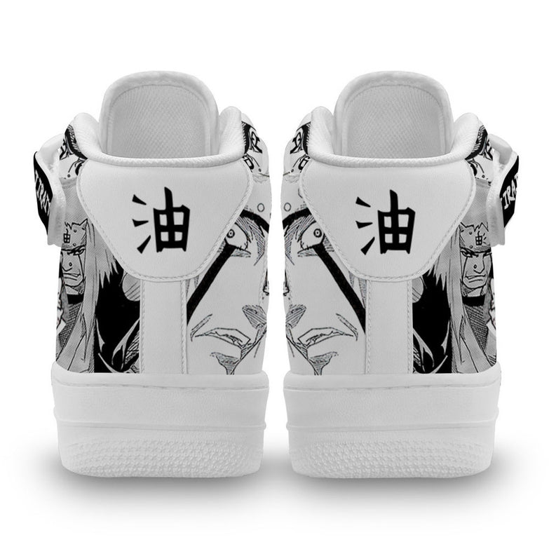 נעליים - סניקרס מנגה ג'יראיה איירפורס גבוהות - Naruto \ נארוטו