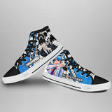 נעליים - סניקרס אקי קנבס גבוהות - Chainsaw Man \ איש המסור