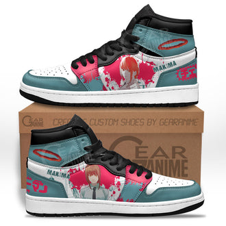 נעליים - סניקרס מאקימה כחולות ג'ורדן - Chainsaw Man \ איש המסור