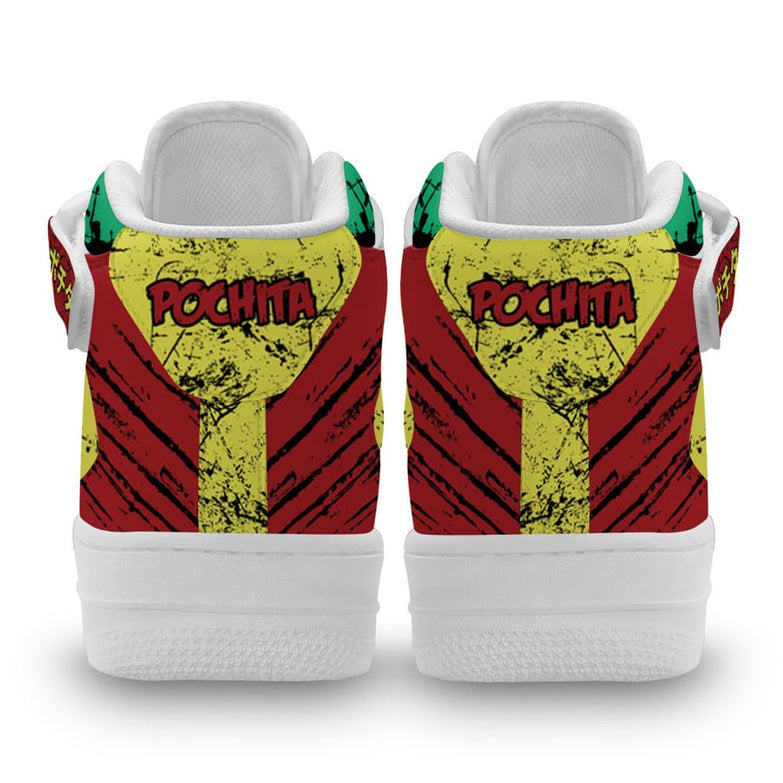 נעליים - סניקרס פוצ'יטה איירפורס גבוהות - Chainsaw Man \ איש המסור