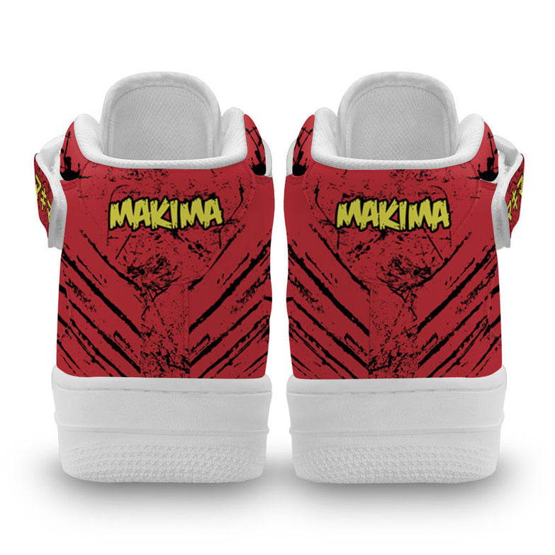נעליים - סניקרס מאקימה איירפורס גבוהות - Chainsaw Man \ איש המסור