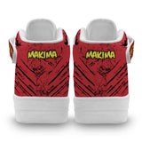 נעליים - סניקרס מאקימה איירפורס גבוהות - Chainsaw Man \ איש המסור