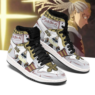 נעליים - סניקרס ליכט ג'ורדן - Black Clover \ תלתן שחור