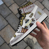 נעליים - סניקרס ליכט ג'ורדן - Black Clover \ תלתן שחור