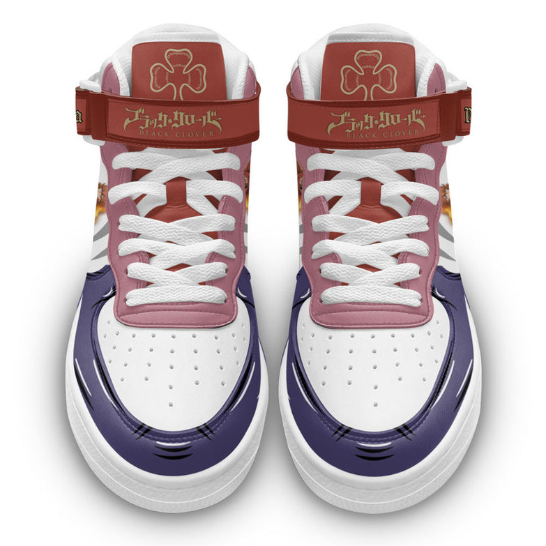 נעליים - סניקרס מראולאונה ג'ורדן - Black Clover \ תלתן שחור