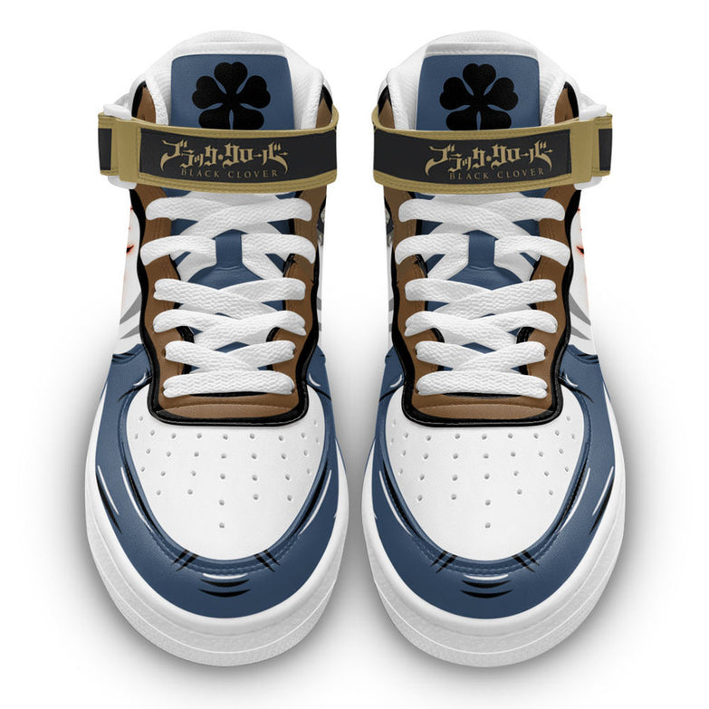 נעליים - סניקרס אסטה איירפורס - Black Clover \ תלתן שחור