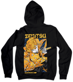 בגדים - סווטשירט זניטסו ישן - Demon Slayer \ קוטל השדים