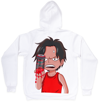 בגדים - סוושירט אייס סוללה נמוכה - One Piece \ וואן פיס