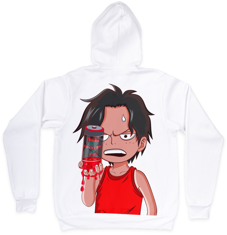 בגדים - סוושירט אייס סוללה נמוכה - One Piece \ וואן פיס