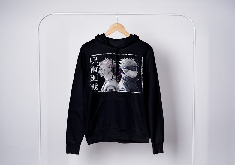 בגדים - סווטשירט גוג'ו סוקונה - Jujutsu Kaisen \ ג'וג'וטסו קאיזן