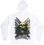 בגדים - סווטשירט כנפי החופש גולגולת - Attack on Titan \ מתקפת הטיטאנים