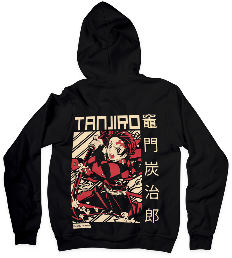 בגדים - סווטשירט טאנג'ירו חותך - Demon Slayer \ קוטל השדים