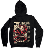 בגדים - סווטשירט טאנג'ירו חותך - Demon Slayer \ קוטל השדים