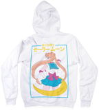 בגדים - סווטשירט סיילורמון לבן - Sailor Moon \ סיילור מון