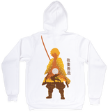 בגדים - סווטשירט זניטסו רקע - Demon Slayer \ קוטל השדים