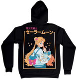 בגדים - סווטשירט סיילורמון שחור - Sailor Moon \ סיילור מון