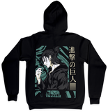 בגדים - סווטשירט ארן יגר בוגר - Attack on Titan \ מתקפת הטיטאנים