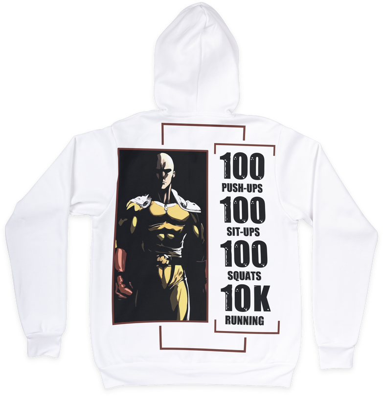 בגדים - סווטשירט סאיטמה - One-Punch Man \ ואן-פאנץ' מאן