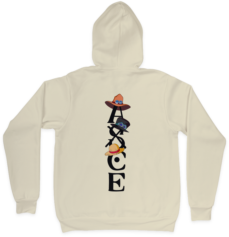 בגדים - סווטשירט אייס סאבו לופי - One Piece \ וואן פיס