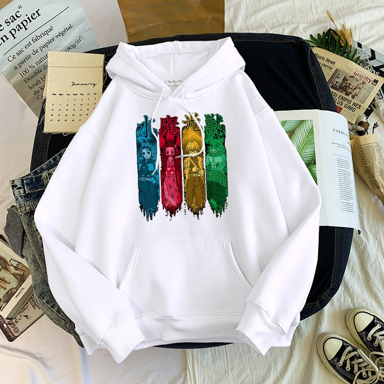 בגדים - סווטשירט קוטל השדים - Demon Slayer \ קוטל השדים